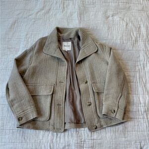 Madewell Kids Tan Wool-Blend Jacket